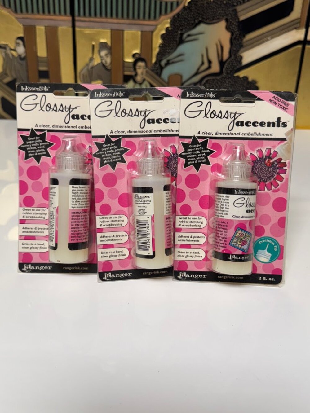 #102   3 Bottles of Glossy Accents